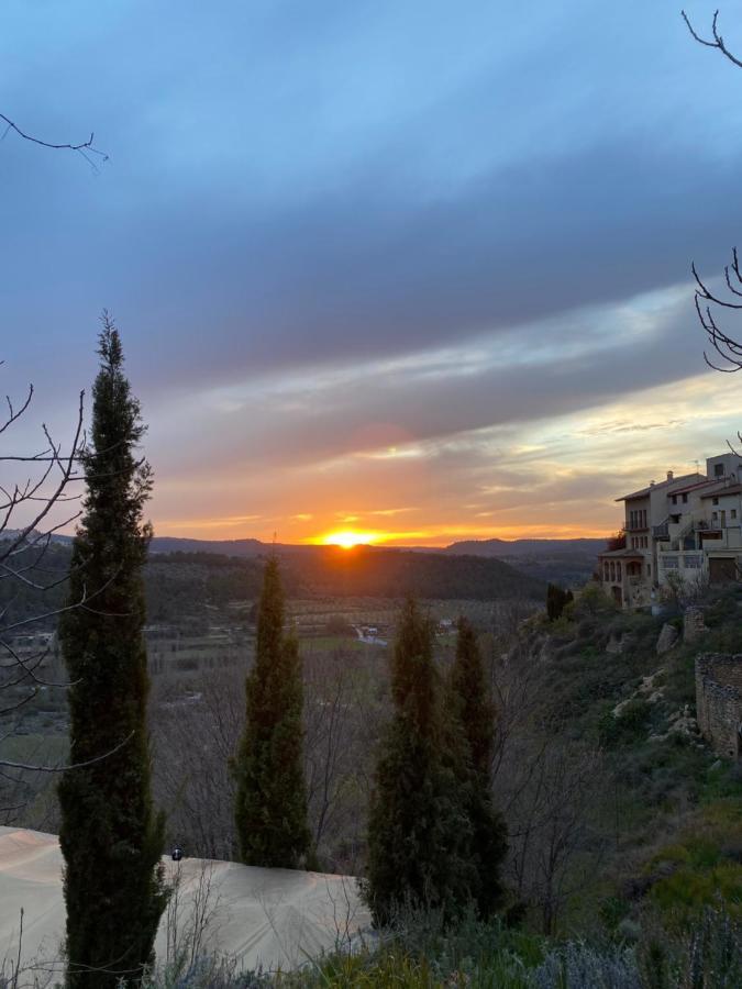 Torre del ComptePrecioso Loft Rural Con Estufa De Lena Panoramica公寓 外观 照片